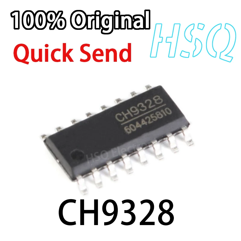 

Оригинальный последовательный чип CH9328 SOP-16 для HID USB IC, 1 шт.