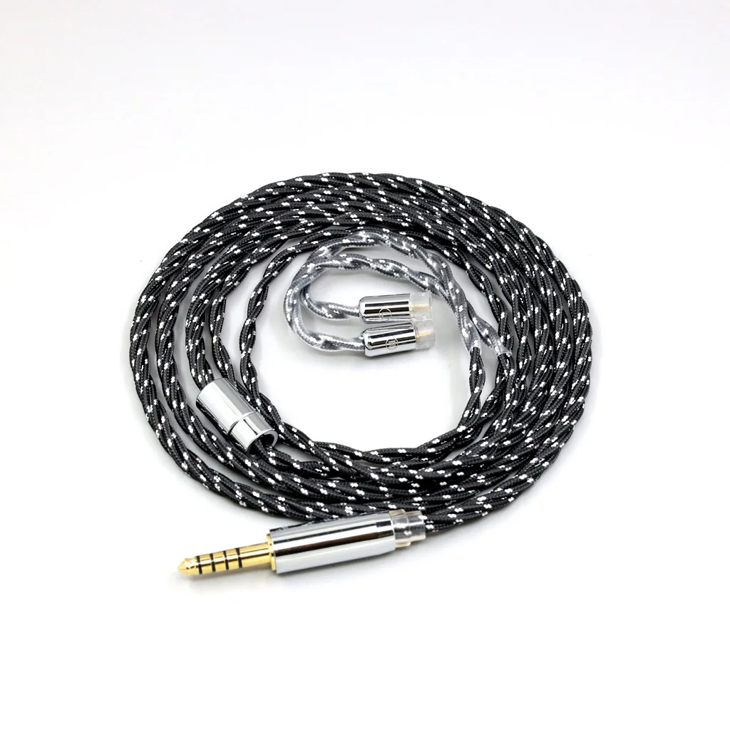 OCC смешанный OFC скручивающий нейлоновый кабель для наушников Sennheiser IE8 IE8i IE80 IE80s