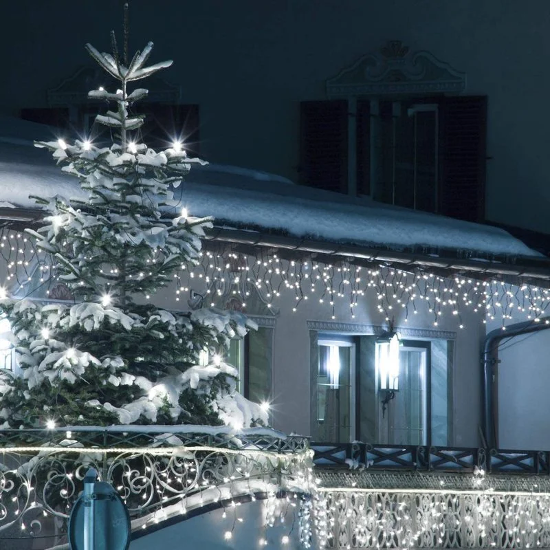 

LED String Lights Street Garland Drop 5m Droop Garland Curtain Icicle String Led Light Garden Party Christmas Outdoor Decoration