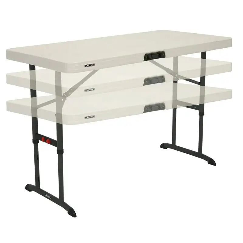 

4 ft. Commercial Adjustable Folding Table