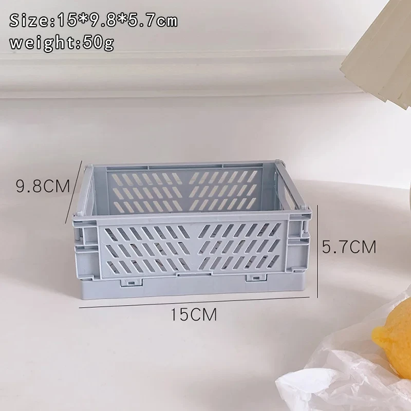 

Складная пластиковая корзина для хранения 6 цветов