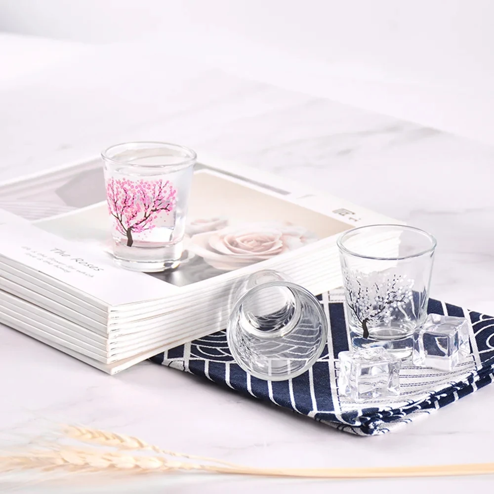 4 шт./комплект маленькие бокалы для вина 2 унции