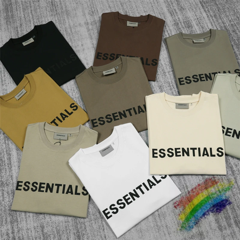 

2023ss Essentials T Shirt Men Women High Quality Oversized Short Sleeve T-Shirt Tee With Tag