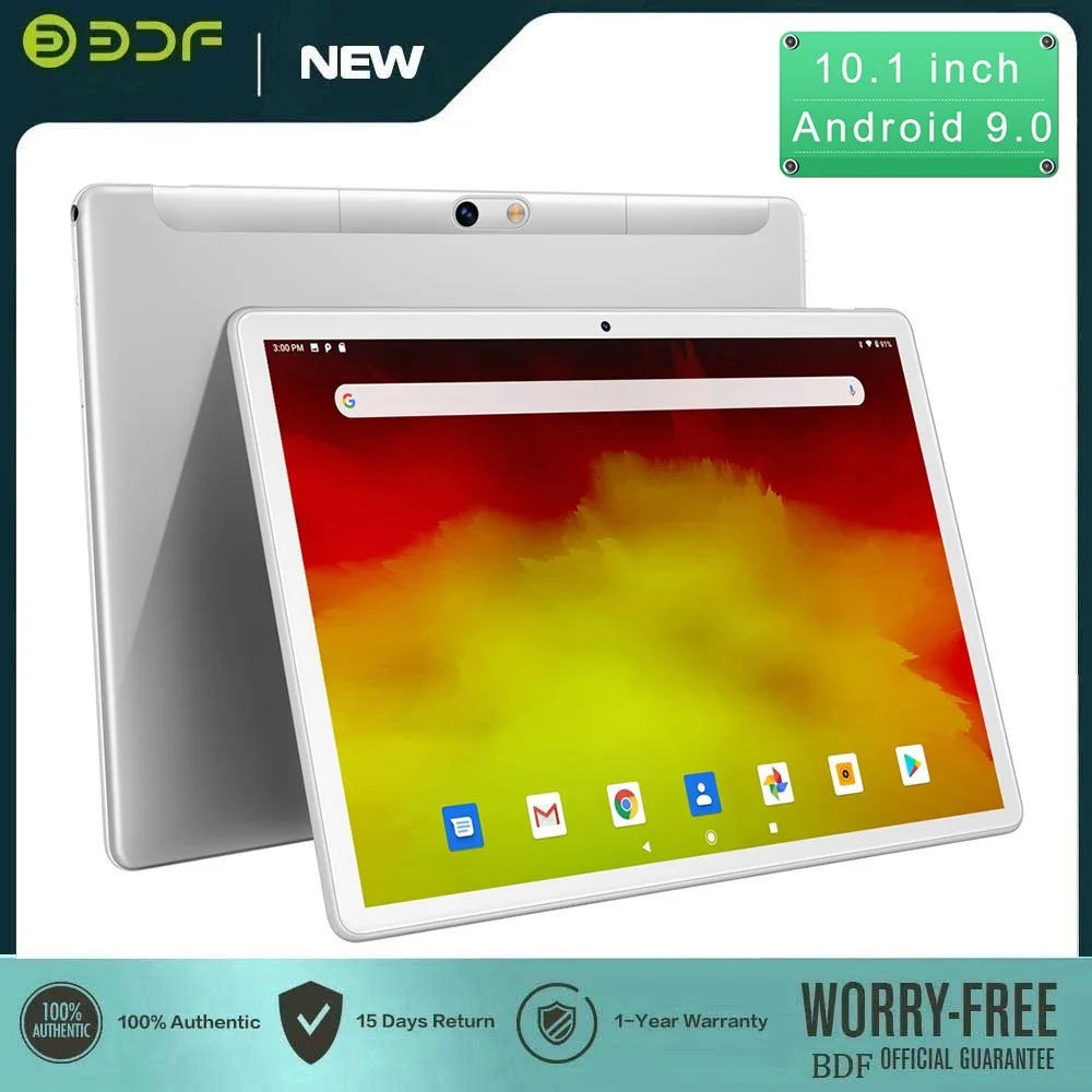 Nuovo Pad Originale Tablet Pc Android Da 10.1 Pollici Google Play 3G Telefonata Tablet Octa Core Wifi Bluetooth 5000Mah Type-C