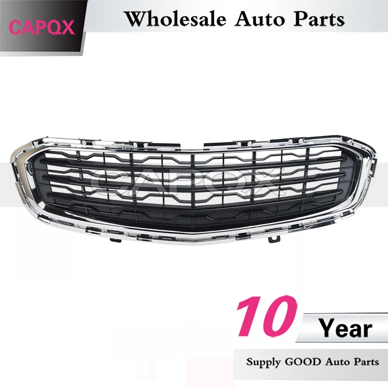 

Автомобильный сетчатый гриль CAPQX, передний бампер, решетка радиатора, решетка радиатора для Chevrolet Cruze 2015-2016, гоночные грили американского типа