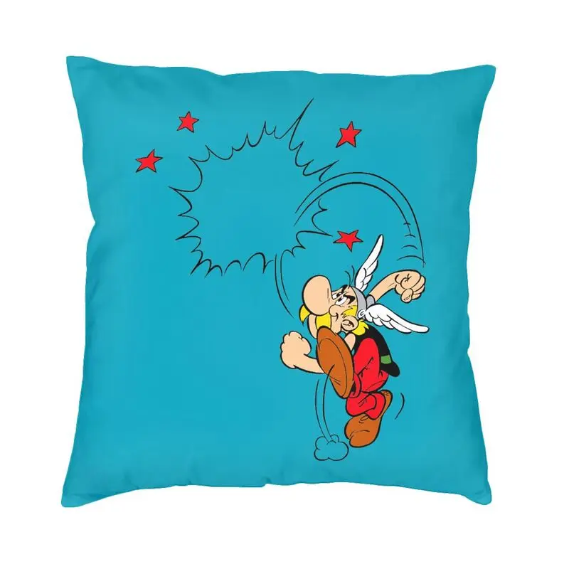 

Наволочки для подушек Asterix и Obelix, декор для спальни, современные Приключения манга, Getafix, Dogmatix, подушки для дивана, квадратная наволочка