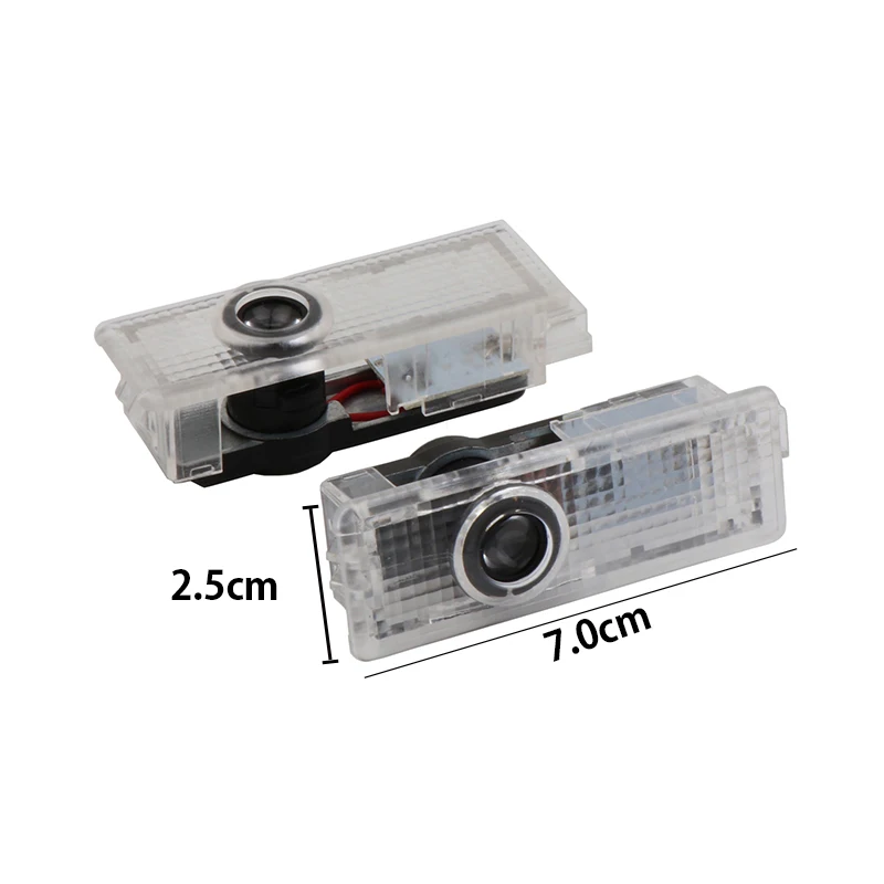 

2/4Pcs For Mini Cooper OneS JCW R55 R56 R58 R59 R60 F56 F60 LED car New logo door welcome light projector light Decorative light