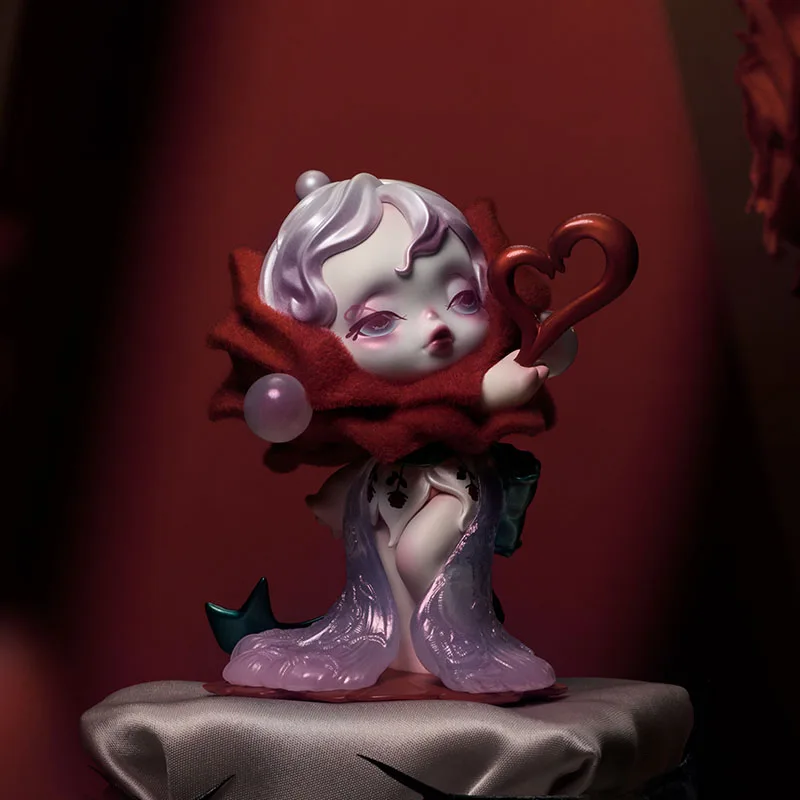 Новая оригинальная коллекционная фигурка POP MART SKULLPANDA Petals in Four Acts Series, ПВХ-кукла, брелок, модная игрушка, загадочная коробка, фигурка-сюрприз (art.: 3920d9ea32046) - 3920d9ea32046