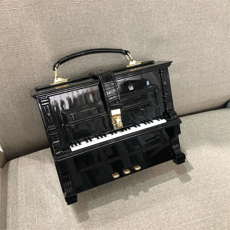 

purses and handbags For Women Luxury Designer crossbody shoulder bag piano shape top handle bags Purse Messenger Bag