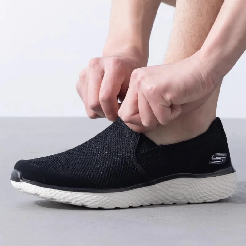 Мужские кроссовки Skechers. Новая летняя модная дышащая повседневная обувь. Легкая