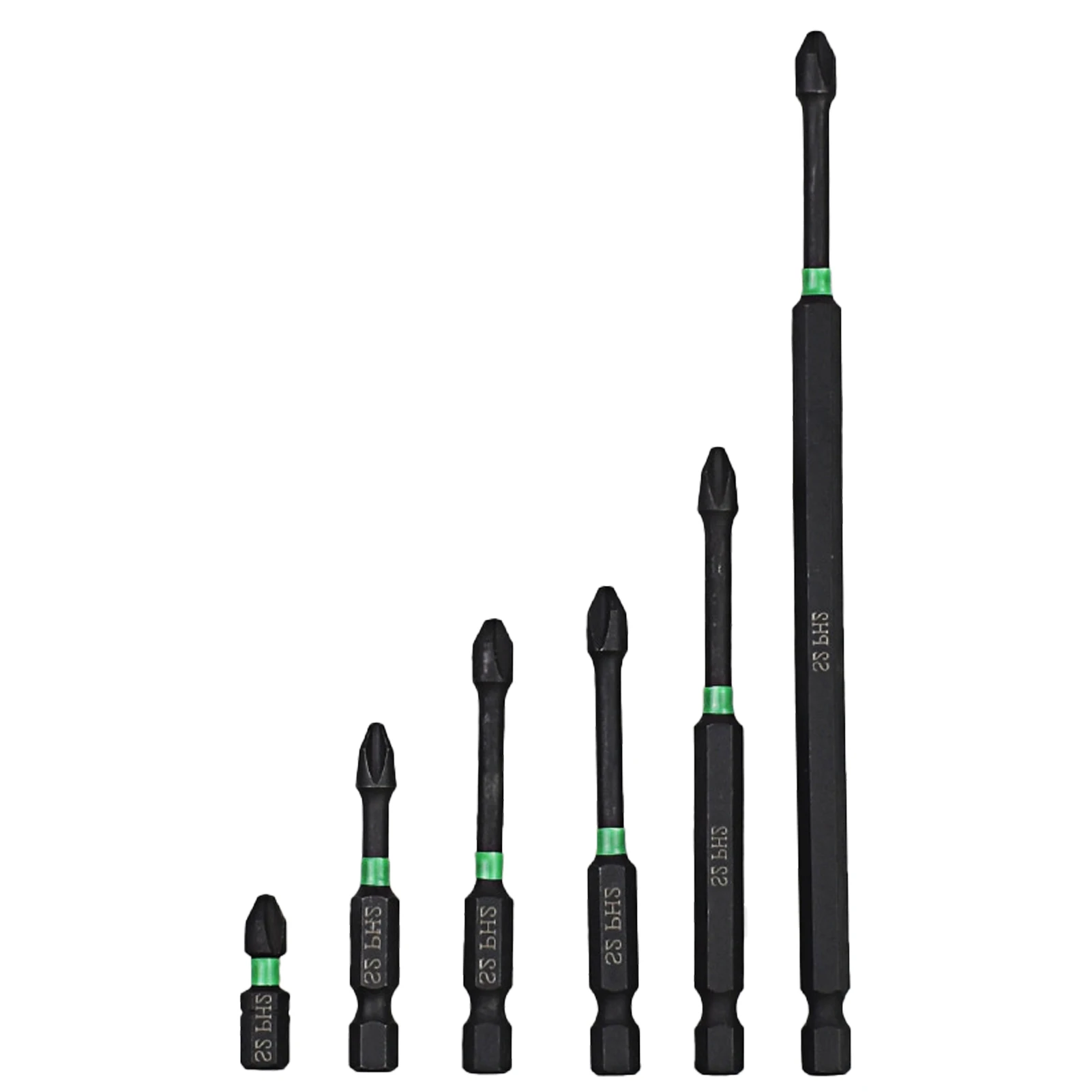 

6pcs Durable Handheld Driver Magnetic Drill Easy Install Screwdriver Bit Alloy Steel Plasterboard Heavy Duty Electric Anti Slip