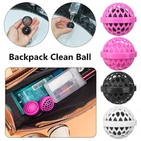 picks up dust dirt crumbs backpacks purse inner sticky ball keep bags clean backpack clean ball sticky inside ball
