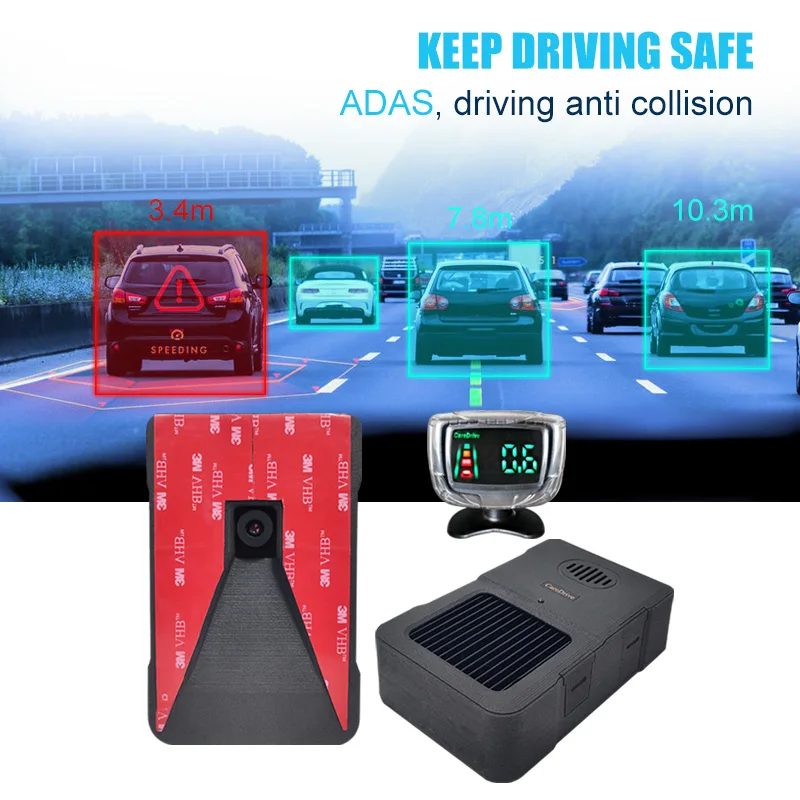 Фото Автомобильная камера AlwayCare Forward с системой предотвращения столкновений ADAS: инструмент для безопасного вождения и мониторинга состояния автомобиля №2
