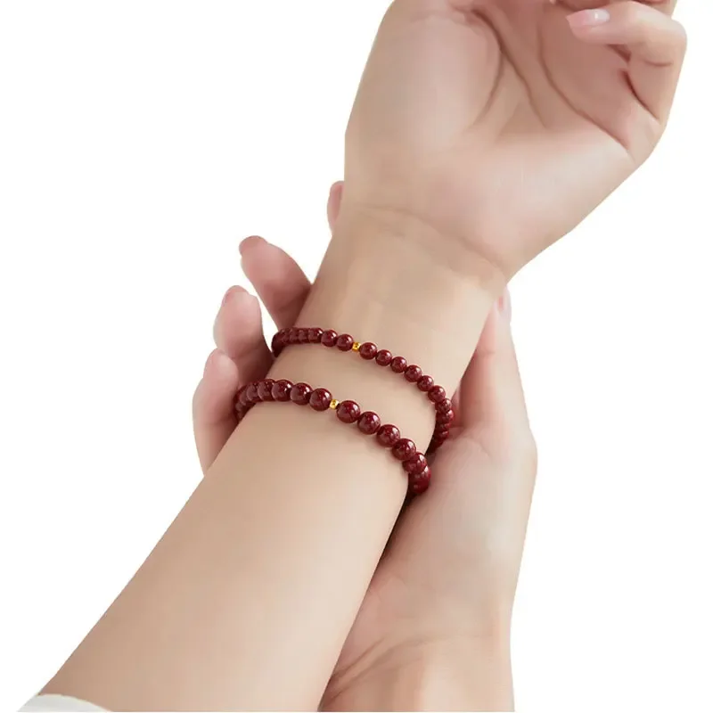 Новинка женский браслет 999 Чистый золотой пчелиный воск Императорский песчаник