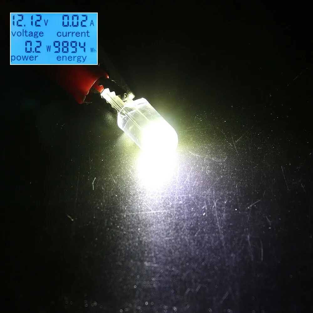 

20x T10 LED COB 6000K White W5W 168 Car Interior Lights Dome Reading Map Light Brand New Car Accessories