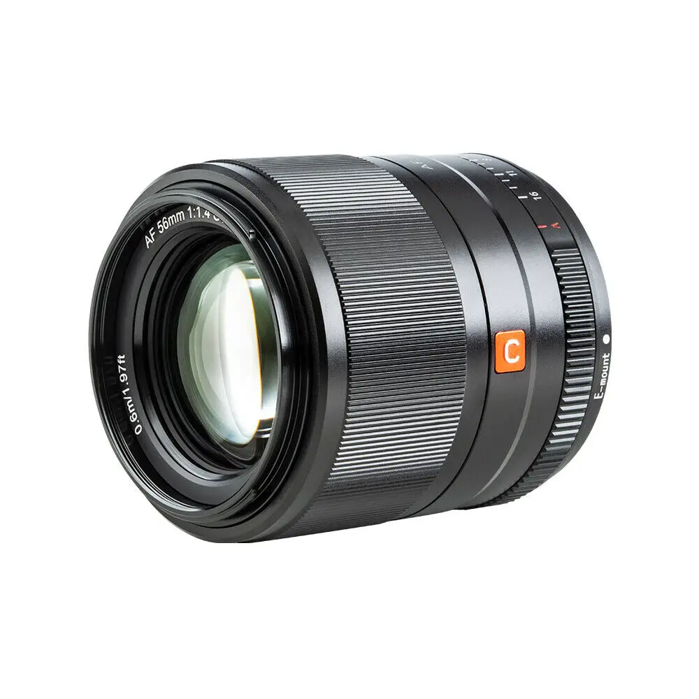 Viltrox 56мм F1.4 STM Автофокусный объектив APS-C для беззеркальных камер Sony E-монтажа A7M3 A9 A7RII A7C A7RIII A7RIV on.