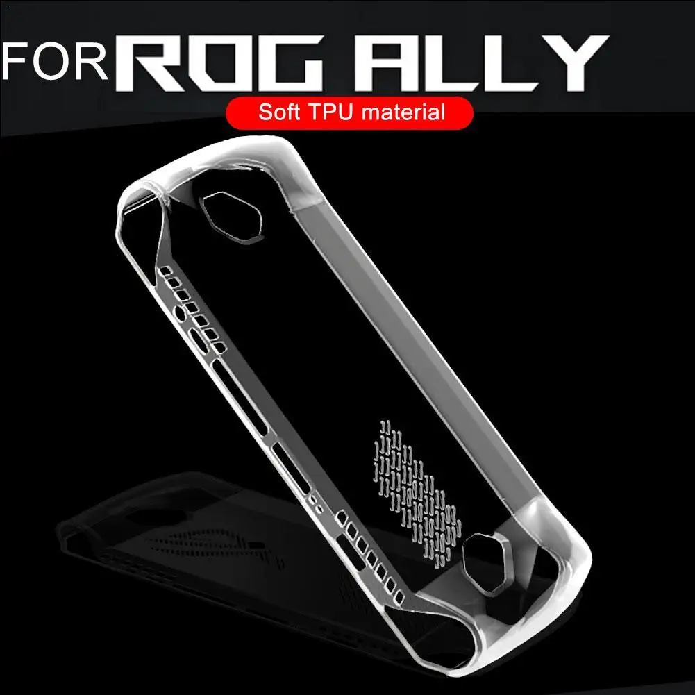 

Protective Sleeve for Asus ROG ALLY Transparent Protective Silicone Case For ROG Ally Game Console Drop-Proof Case Protection