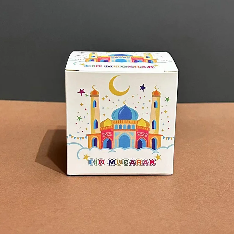 

10 шт. EID Mubarak конфеты в подарочной коробке для дома Мусульманский Исламский фестиваль принадлежности для вечерние 2023 Рамадан Kareem подарки
