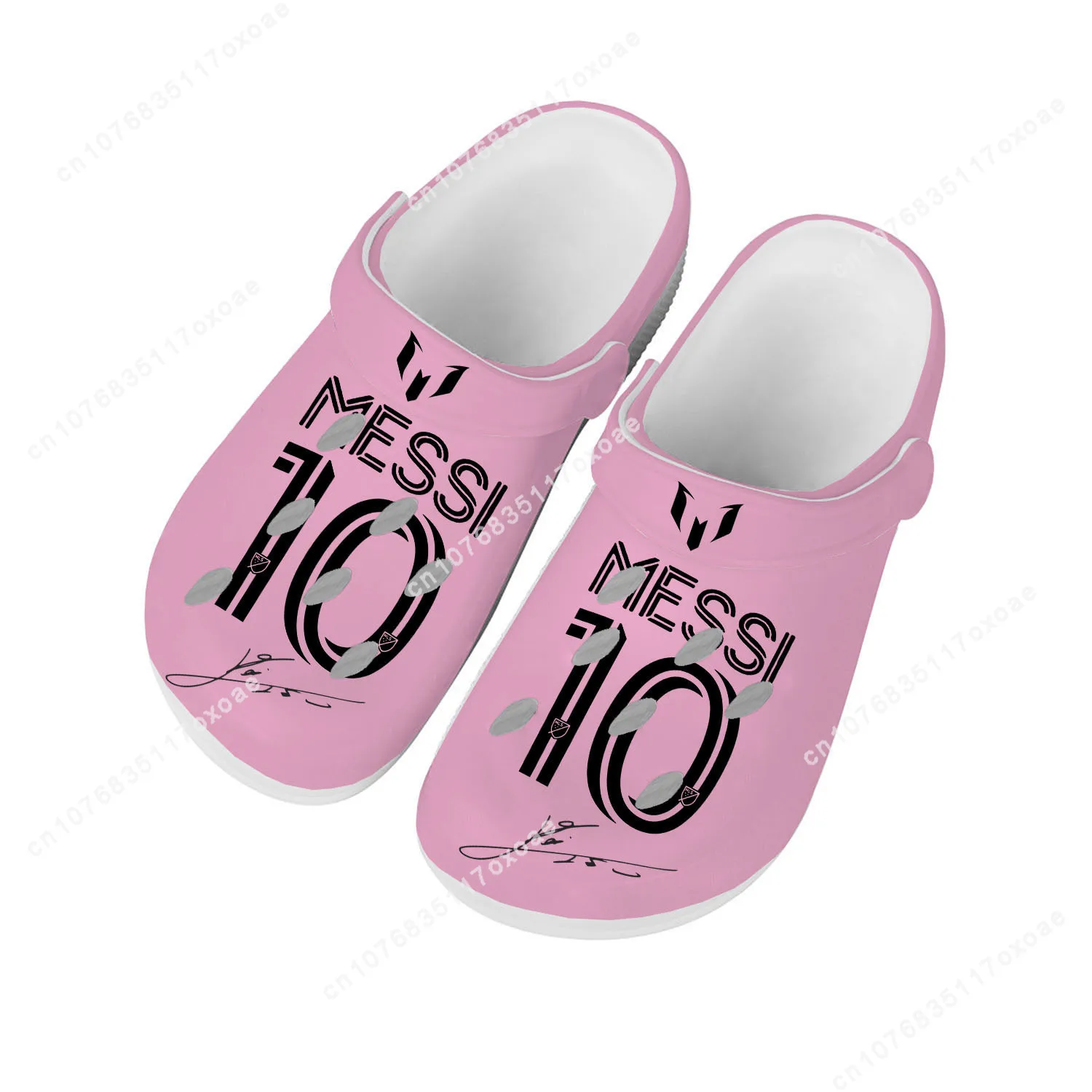 

Inter Soccer Football Home Clog Mens Women Youth Boy Girl Sandals Miami Messi No 10 Argentina Shoes Custom Shoe Hole Slippers