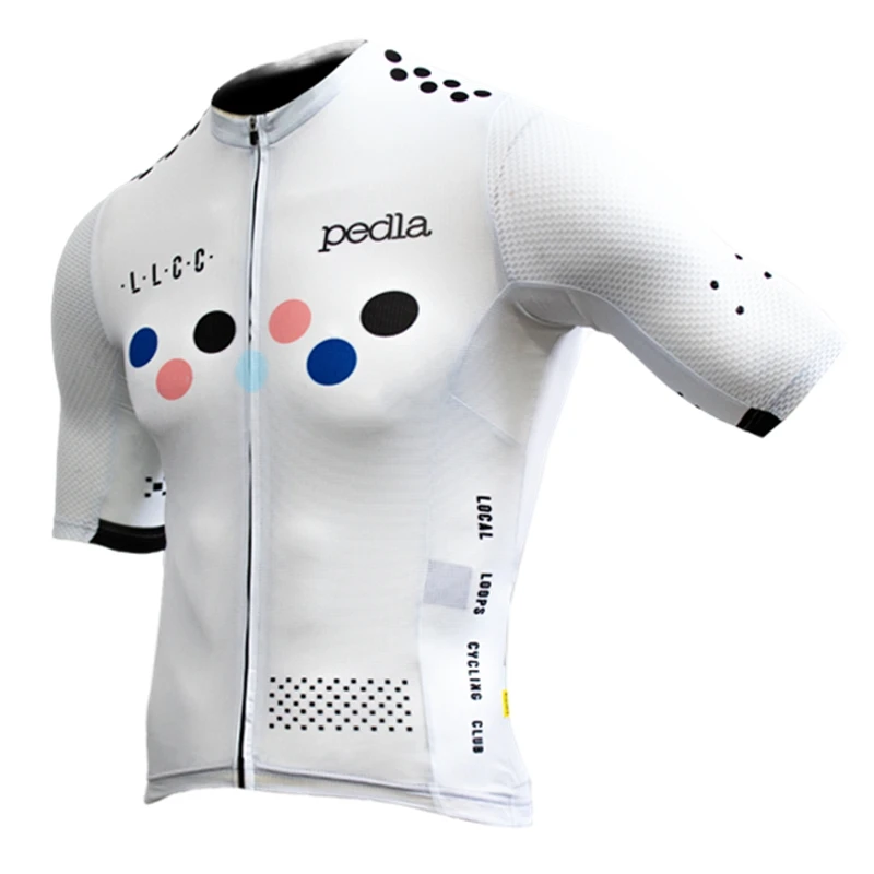 

The pedla LunaAIR Cycling Jersey men 2022 Air mesh short sleeve Jersey MTB race shirt Quick Dry Breathable bicycle ridewear
