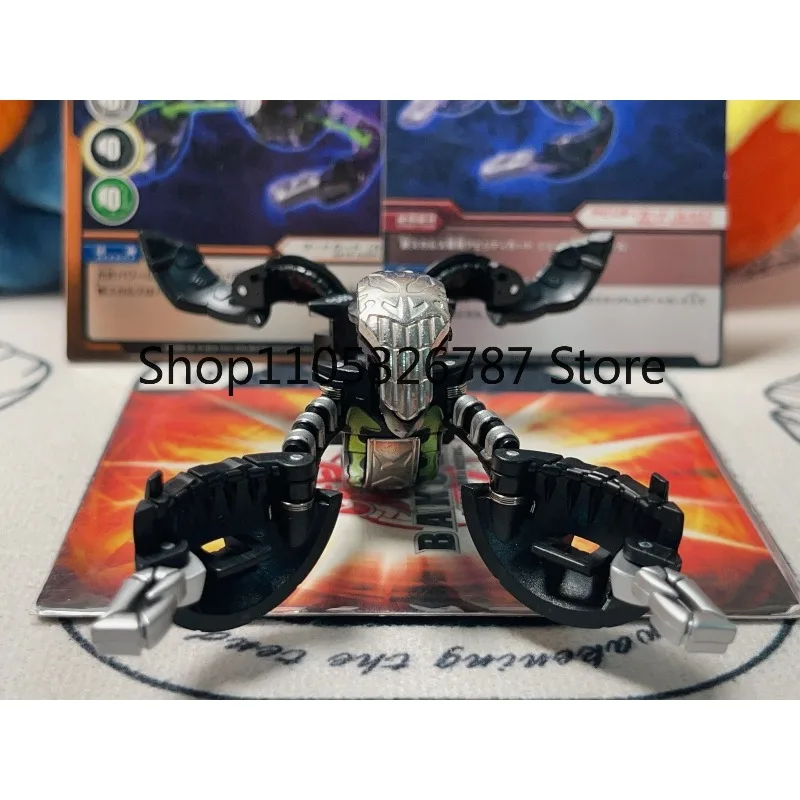 Фото Оригинальная коллекционная фигурка Bakugan BakuTech Skeleton Death в отличном состоянии, редкая, подлинная, для фанатов. №3