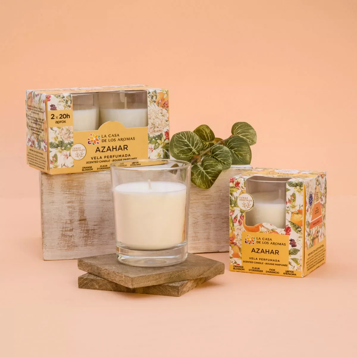 

NEW IN Set 2 scented candles tumbler 100g (2x100g). Intense Aroma, vegetable waxes and Perfume with Natural oil. Decorate your h