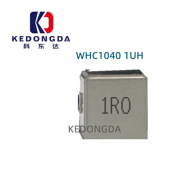 

10PCS Integrated molding inductor WHC1040 1UH printing 1R0 10*10*4MM high current inductor