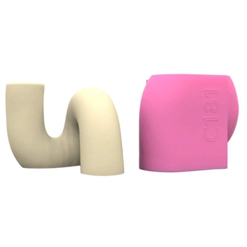 Силиконовая форма для вазы цветов гипсовая бетонная цветочного горшка сочная