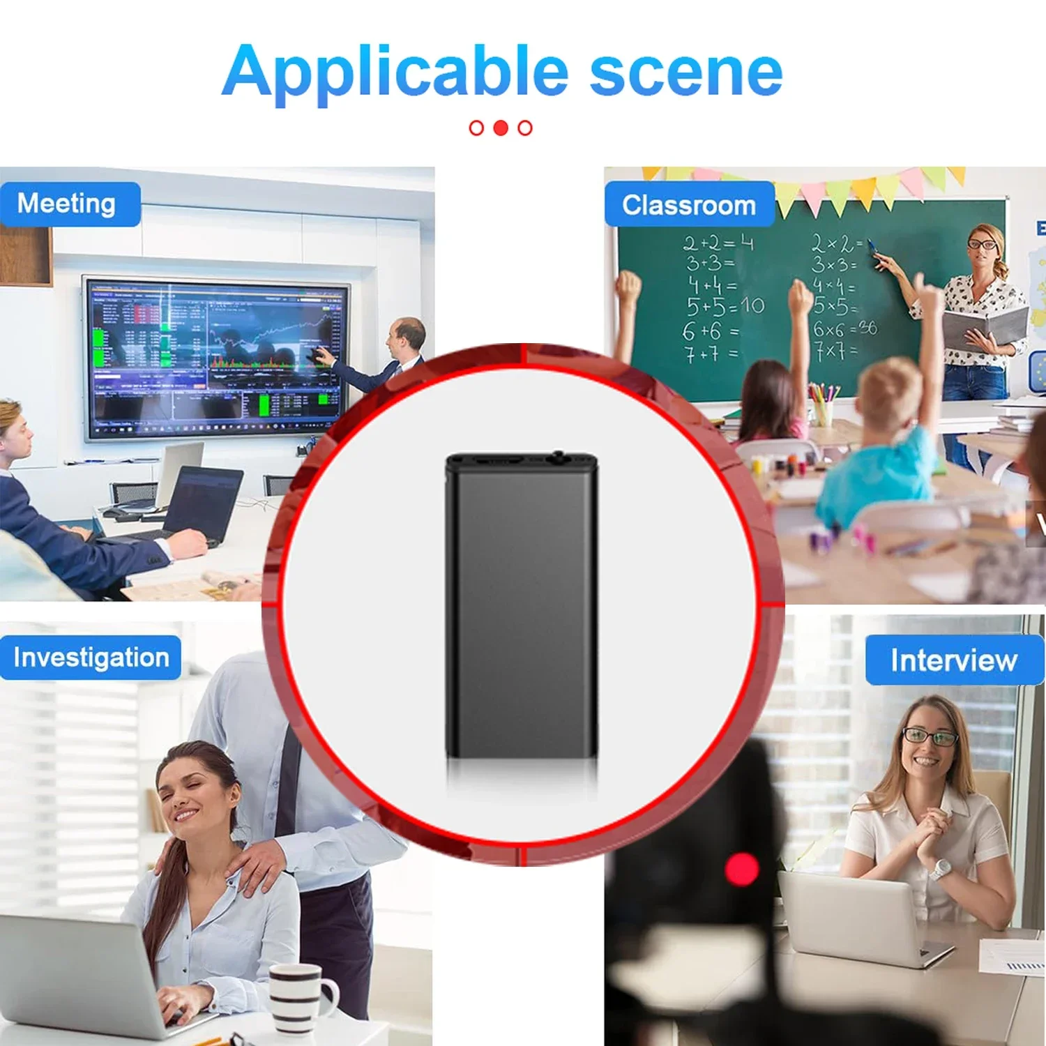 Мини-диктофон 8/16G