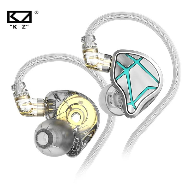 

KZ ESX Special Edition 12 мм динамические наушники HIFI Bass проводные наушники-вкладыши монитор Спортивная гарнитура 2-контактный кабель ZSX EDXPRO ZES EDC