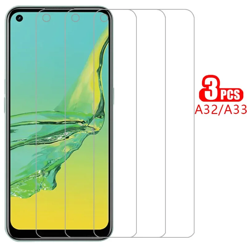 Защитное закаленное стекло для oppo a32 a33 Защитная пленка экрана oppoa32 oppoa33 33 32a 33a 6 5