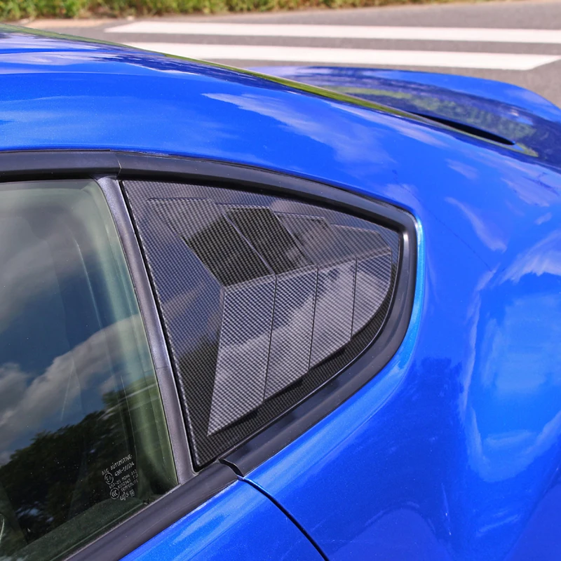 Оконные жалюзи BRZ для Toyota GR86 ZN8 ZC8 осветительный черный спойлер 2022 + декоративные