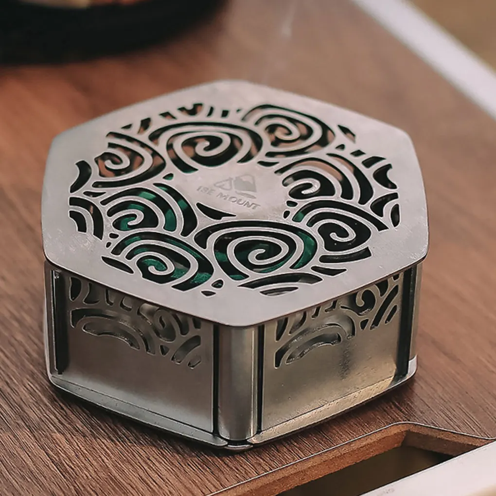 

Противомоскитная коробка для благовоний ветрозащитный держатель для хранения многофункциональный универсальный сверхпрочный долговечный