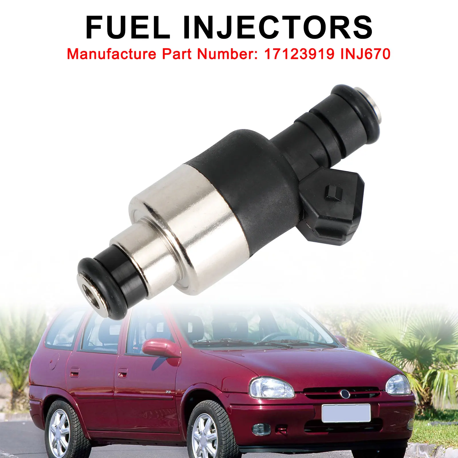 

Artudatech 1PCS Fuel Injector 17123919 Fit For Chevrolet Corsa 1996-1998 INJ670 Car Accessories