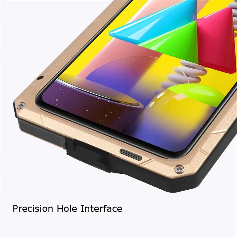 Hard Aluminum Metal Protector Case For Samsung Galaxy Note 20 Note20 ultra A50 A70 A80 A90 A51 A71 A515g A715g M30s M31 M51