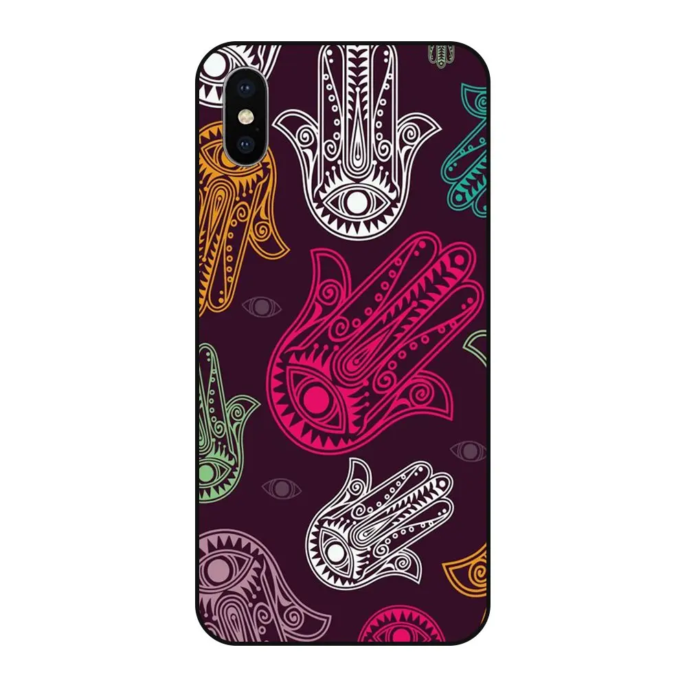 Мягкий чехол для Apple iPhone X Diy из ТПУ с цветным принтом пейзаж половинная цена
