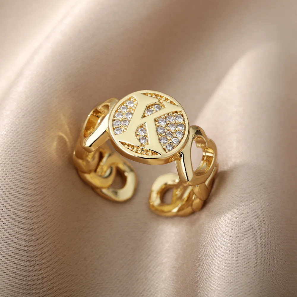 Женское кольцо из нержавеющей стали с перфорацией 2022 |