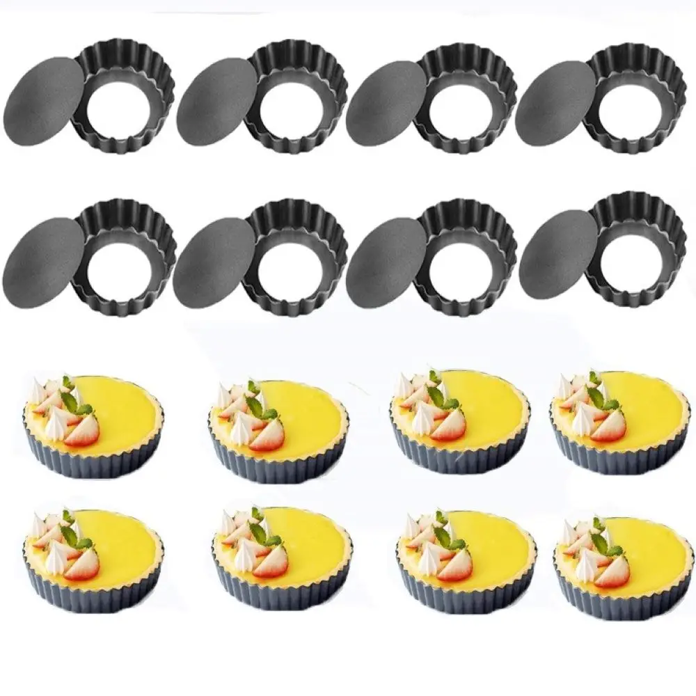 

DIY Cake Mold Round With Removable Bottom Quiche Pan Tart Pan Pie Pans Bakeware