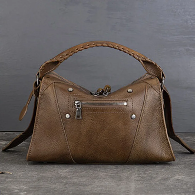 MOTAORA новая модная квадратная сумка из воловьей кожи маленькая через плечо