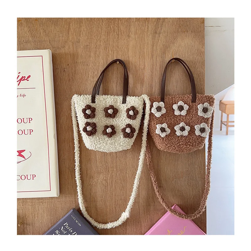 2024 весенняя новая модная сумка на плечо для маленьких девочек милая через с