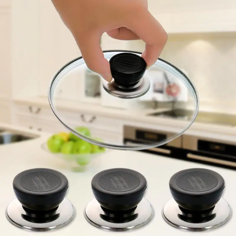 

2/4/5PCS Replacement Cover Pan Lid Handle Universal Pot Pan Lid Hand Replaceable Pan Cover Handle Kitchen Cookware Anti-scalding