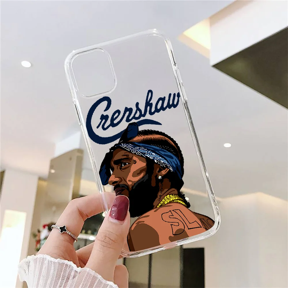 Чехол для телефона Rapper nipsey hussle Samsung Galaxy Note 4 8 9 10 20 S8 S9 S10 S10E S20 Plus UITRA Ultra transparent art |