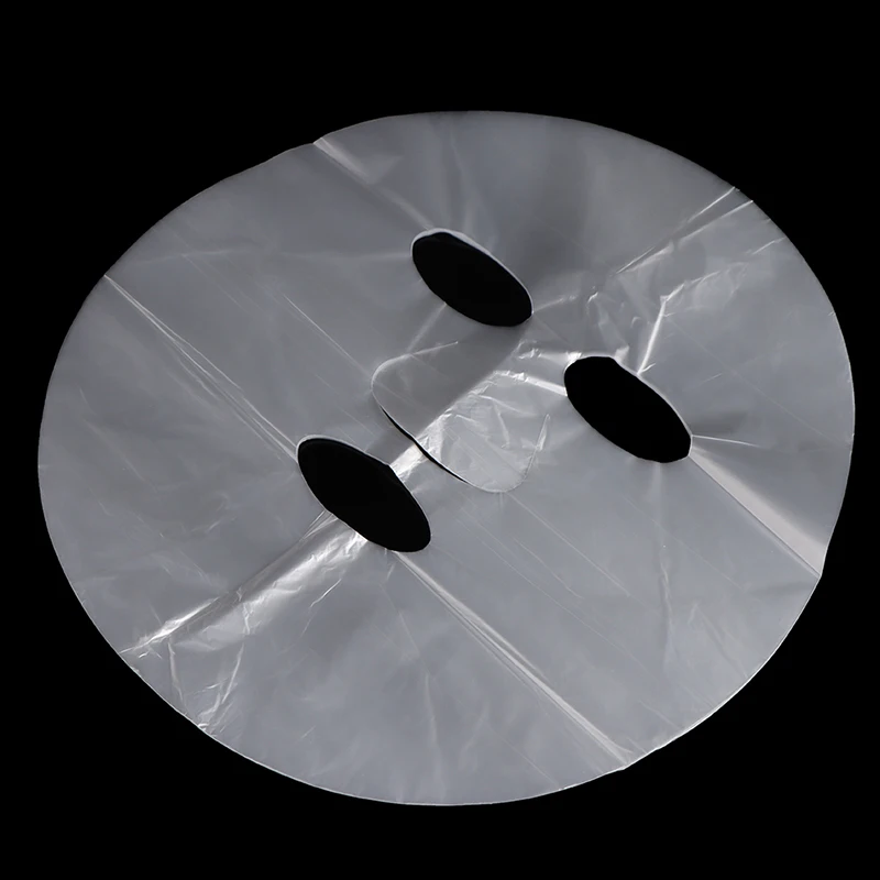 Пластиковая пленка для ухода за кожей лица маска-очиститель бумажная