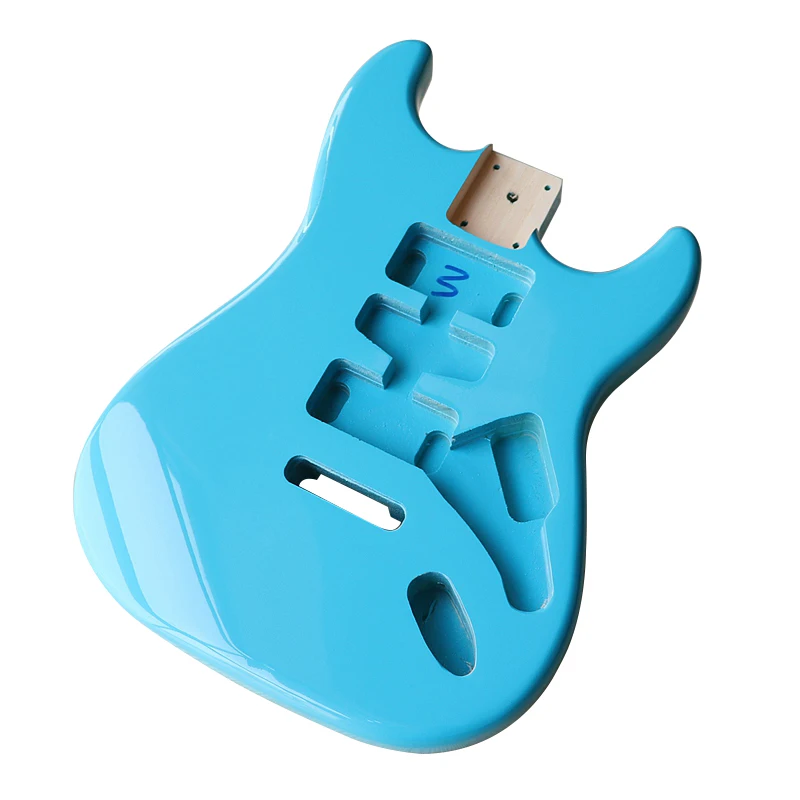 

New Arrival ST Electric Guitar Body Poplar Wood Guitar Parts Good Quality Guitarre Barrel for DIY