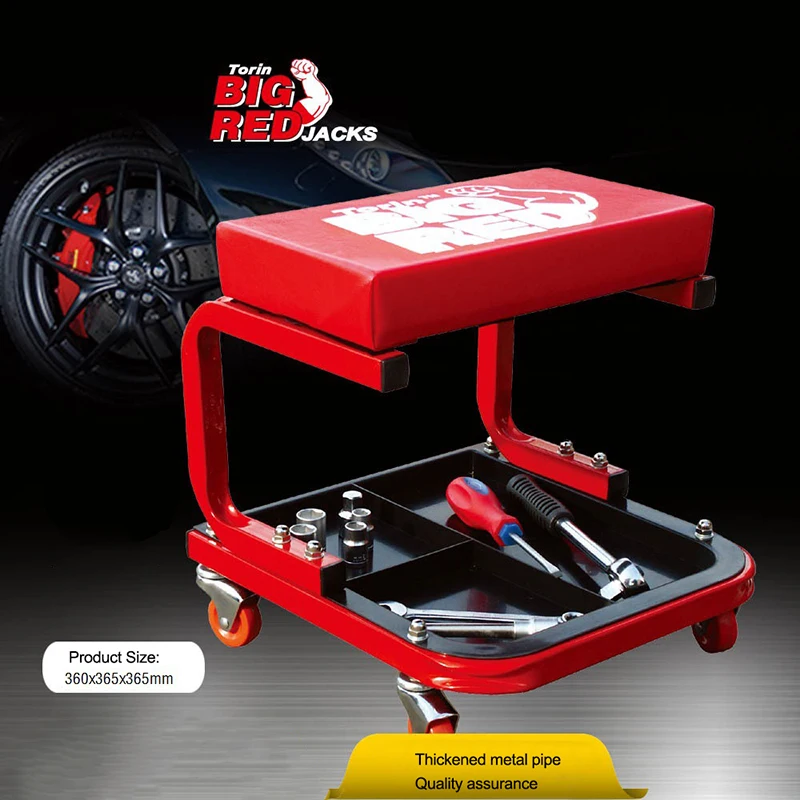 Auto Repair Work Stool U-shaped Repair Stool With Work Plate Store Tools Repair Stool Auto Repair Hardware Tools