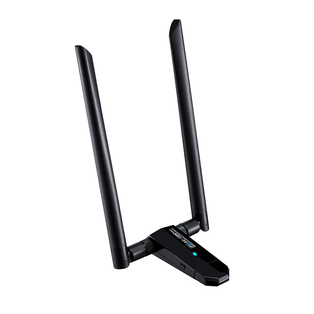

Компьютерный приемник Wi-Fi передатчик портативный офисный адаптер двойная антенна быстрая скорость 867 Мбит/с внешние аксессуары