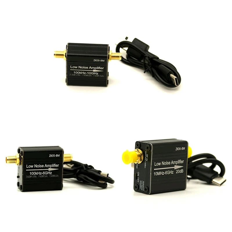 Модуль предусилителя мощности LNA RF 100 кГц-6 ГГц/10 ГГц 20 дБ с высоким коэффициентом