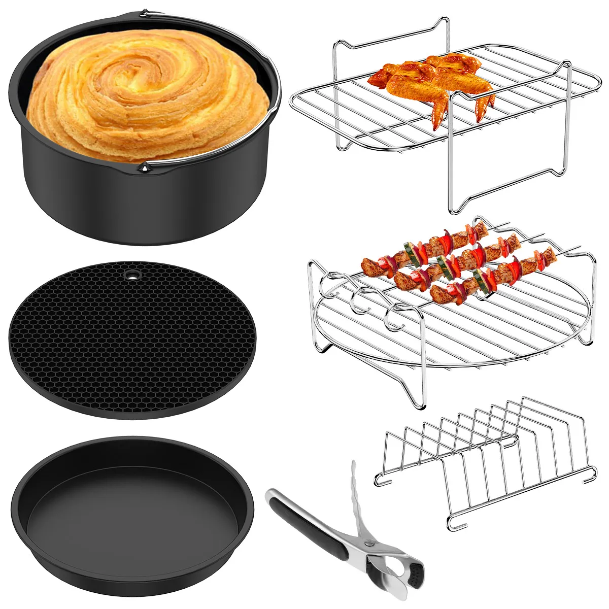 

10 шт., набор аксессуаров для фритюрницы