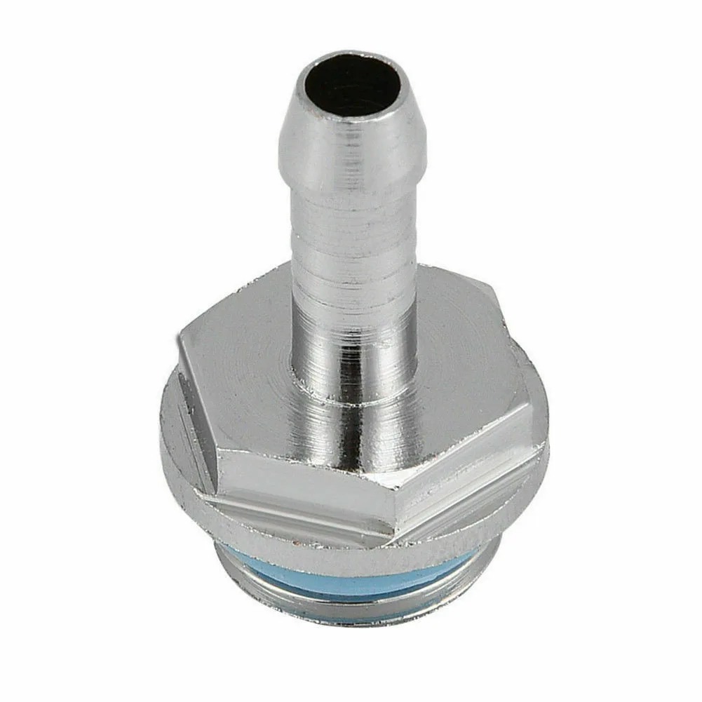 

6pcs Water Cooling G1 4 Thread Accessory CPU GPU Soft Tube Durable 11mm Barb Connector Two-Touch Fitting Practical For Computer