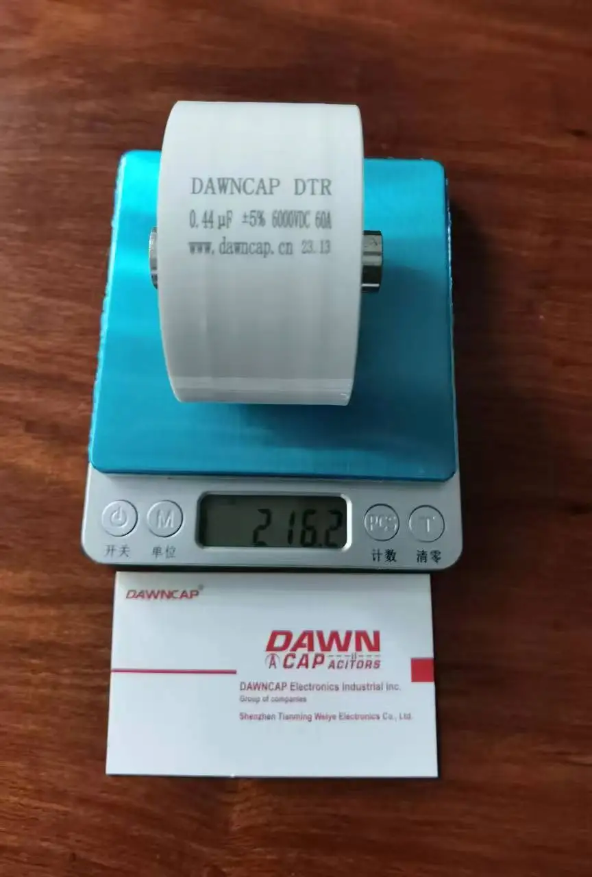 Фото DAWNCAP 444J DTR 0,44 мкФ 6 кВ 60 А Высоковольтный резонансный нагреватель Катушка Тесла Конденсатор №1